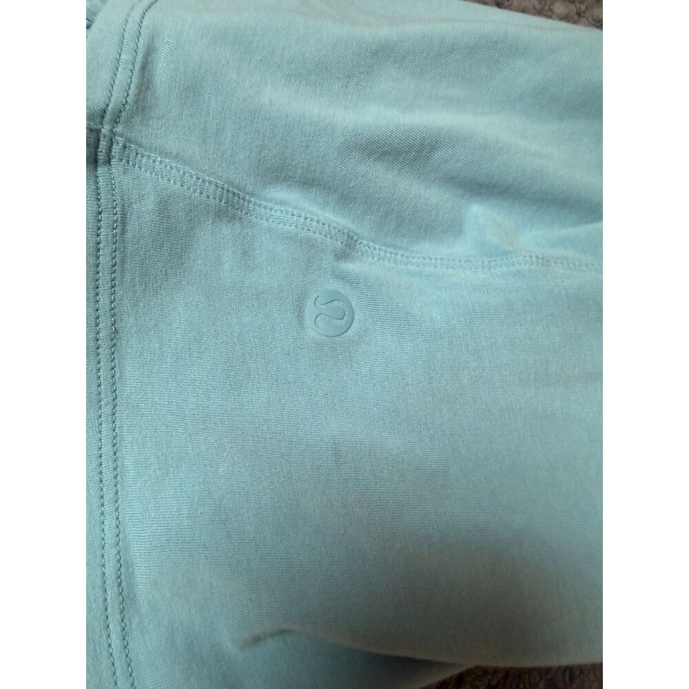 Lululemon Turquoise Tie Front Sleeveless Tank Top